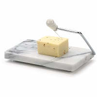 RSVP INTERNATIONAL Wht Mrbl Cheese Slicer