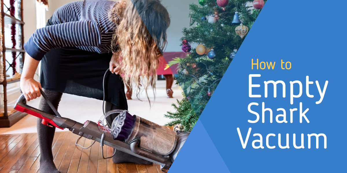 How to empty shark vacuum