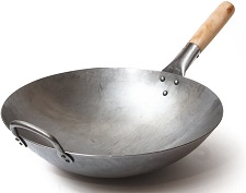 Craft Wok Traditional Hand Hammered Carbon Steel Pow Wok