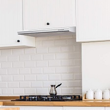 CIARRA CAS75918B Under Cabinet Ductless Range Hood