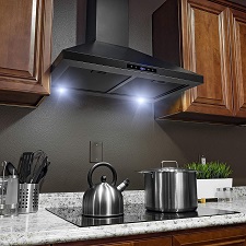 Golden Vantage Wall Mount Stainless Steel Kitchen Range Hood