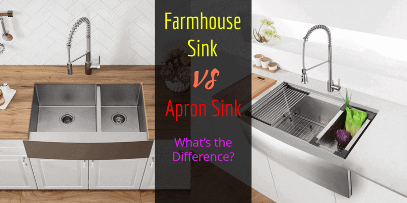 Farmhouse Sink Vs Apron Sink – What’s the Difference?
